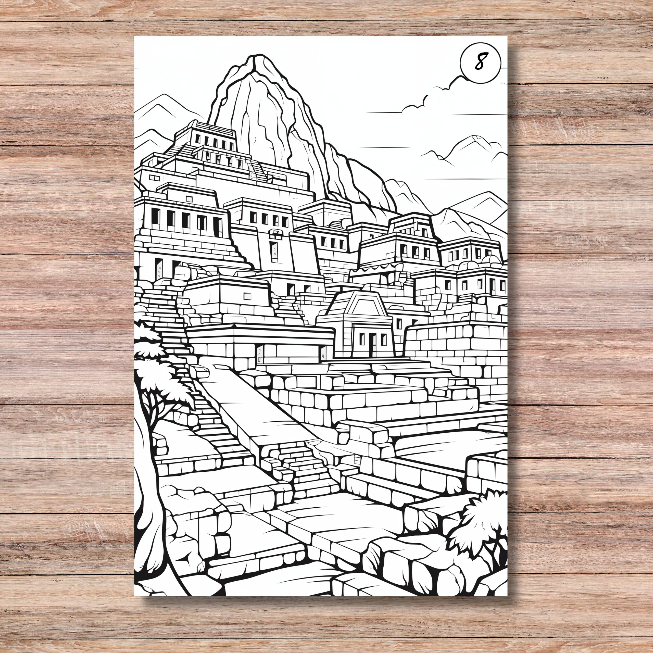 50 Printable World Coloring Pages Coloring Pages for Kids Digital Pages ...