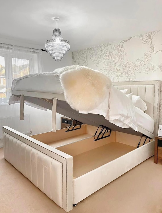Solid base ottoman bed discount