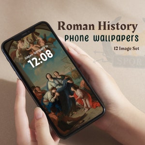 Sfondi per telefono di storia romana / DOWNLOAD DIGITALE / 12 immagini / Sfondi per telefono di Roma antica / Sfondi per smartphone di belle arti