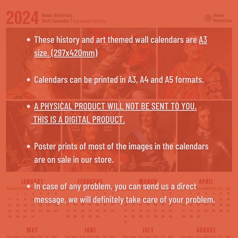 2024 Vintage Wall Calendar Vintage Maps Calendar Antique Map 2024 Art