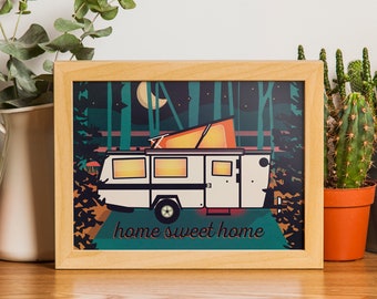 Taxa Mantis - Home Sweet Home Print