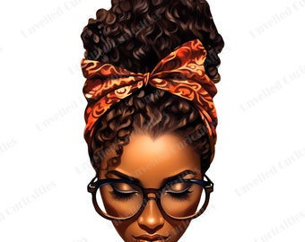 Afro messy bun red leopard bow png sublimation design download, Messy bun png, Afro life, sublimate design, instant download