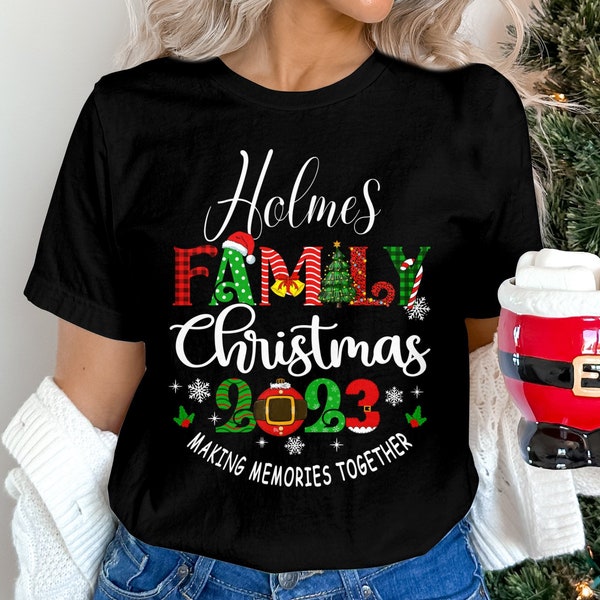 Custom Family Christmas 2023 png, Christmas Crew png, Family Christmas png, Christmas Matching Family Shirts