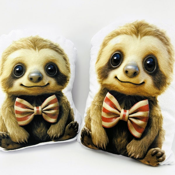 Sir Fluffington Sloth Plush Toy Afita: Refined Companion Exuding Cozy Poise