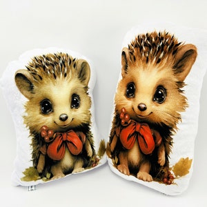 Hedgehog Plush Toy – Handmade Stuffed Hedgehog, Customizable Soft Plushie, Personalized Woodland Animal Gift | Afita Plush Collection