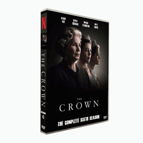 The Crown - The Complete Sixth Season 6 - Part 1 & 2 (DVD) BRAND NEW