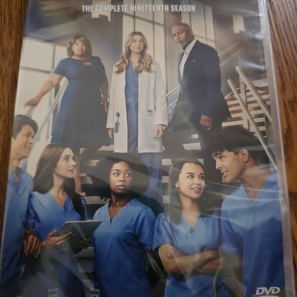 Grey's Anatomy: The Complete Season 19 (DVD 4-Disc) Brand New