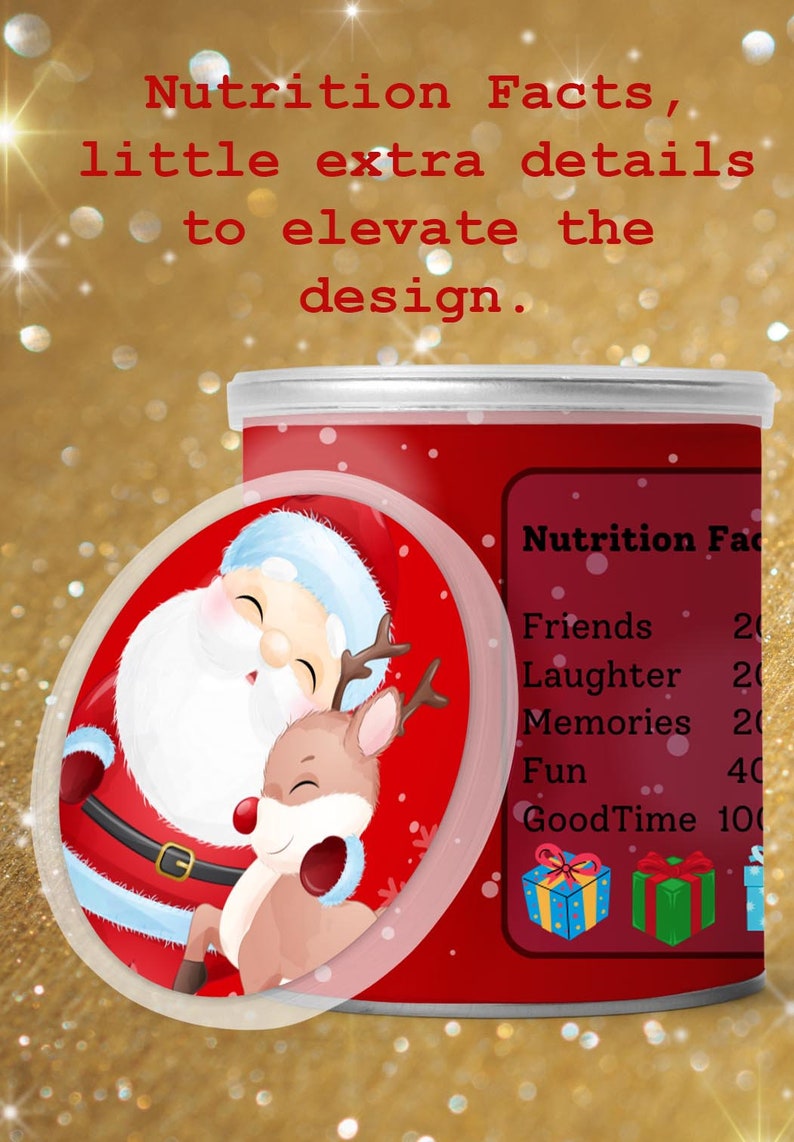 Pringle Can, Pringles Template, Pringles Christmas, Pringle Can Cover, Pringle Can Template ...