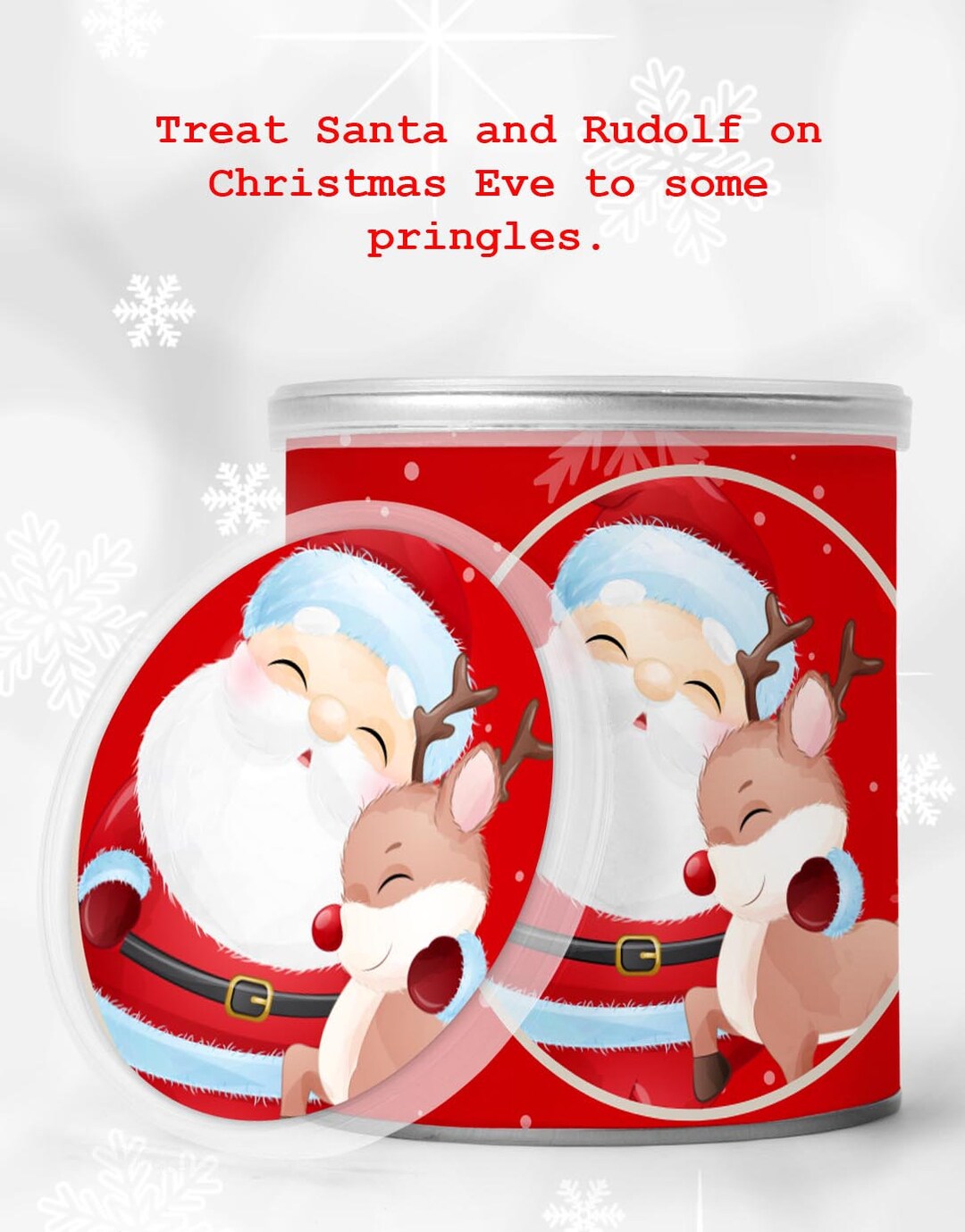 Pringle Can, Pringles Template, Pringles Christmas, Pringle Can Cover ...