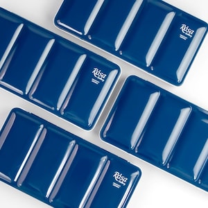 Large Metal case for watercolor paint set ROSA Gallery , Empty case for 35 pans, Watercolor Palette