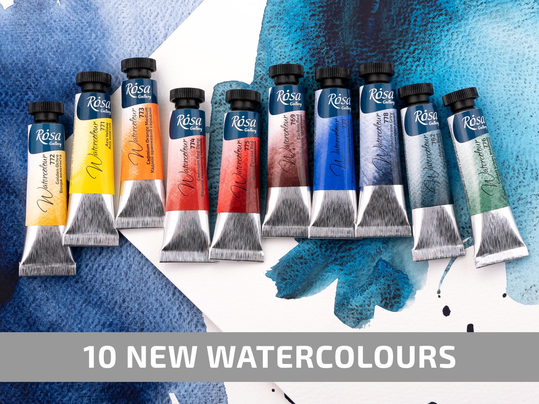 36 Watercolor Pencils, Derwent Inktense Watercolor Water Soluble Pencils  4mm Core Derwent Drawing Watercolor Pencil, Tin 