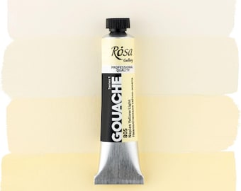 Plakkaatverf WITTE, GELE verf 20 ml ROSA Gallery