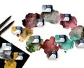 ROSA Gallery Watercolor Paints, High Lightfastness, Professional Grade (2.5ml Cuvettes) product logo