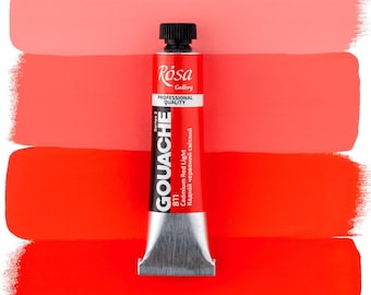 Gouache RODE, ROZE, VIOLETTE verf 20 ml Rosa Gallery