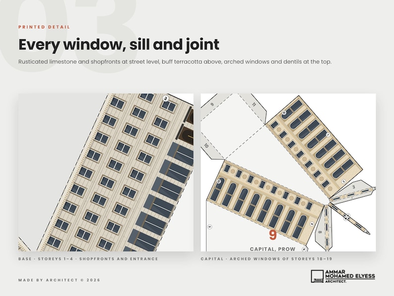 Paper Flatiron Building Model, Printable 3D Papercraft, New York ...