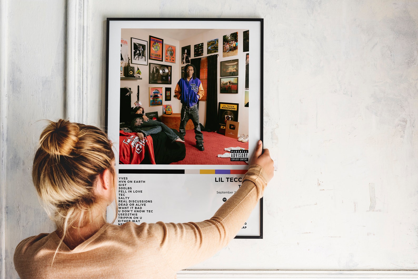 Lil Tecca Tec Album Poster / Album Cover Poster / Music Gift / Music Wall Decor / Album Art Etsy