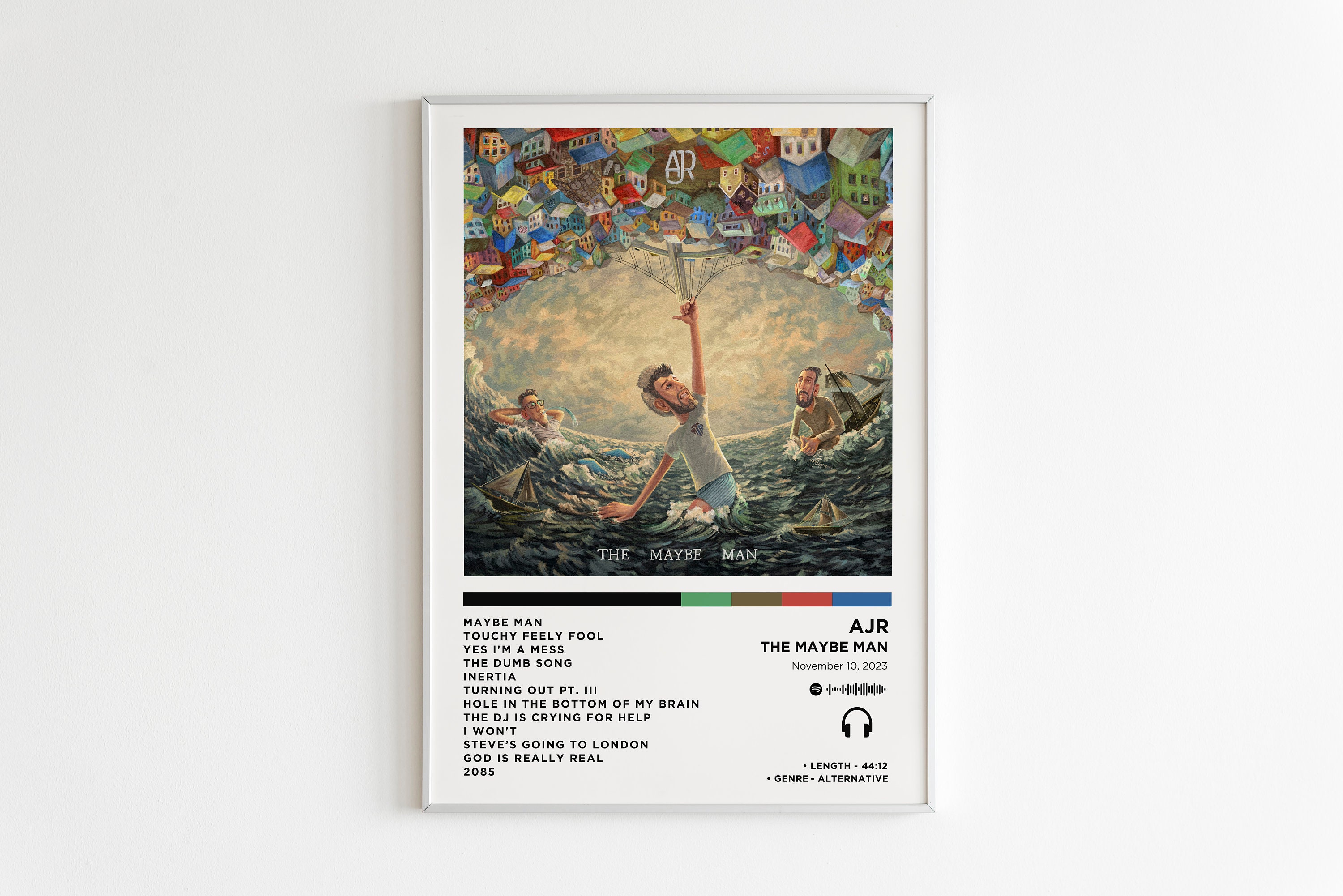 Poster Banda AJR Album AJR The Maybe Man Tour 2024 vendido por Accepted ...