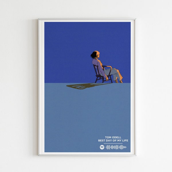 Tom Odell - Best Day Of My Life Album Poster / Album Cover Poster / Music Gift / Music Wall Decor / Album Art