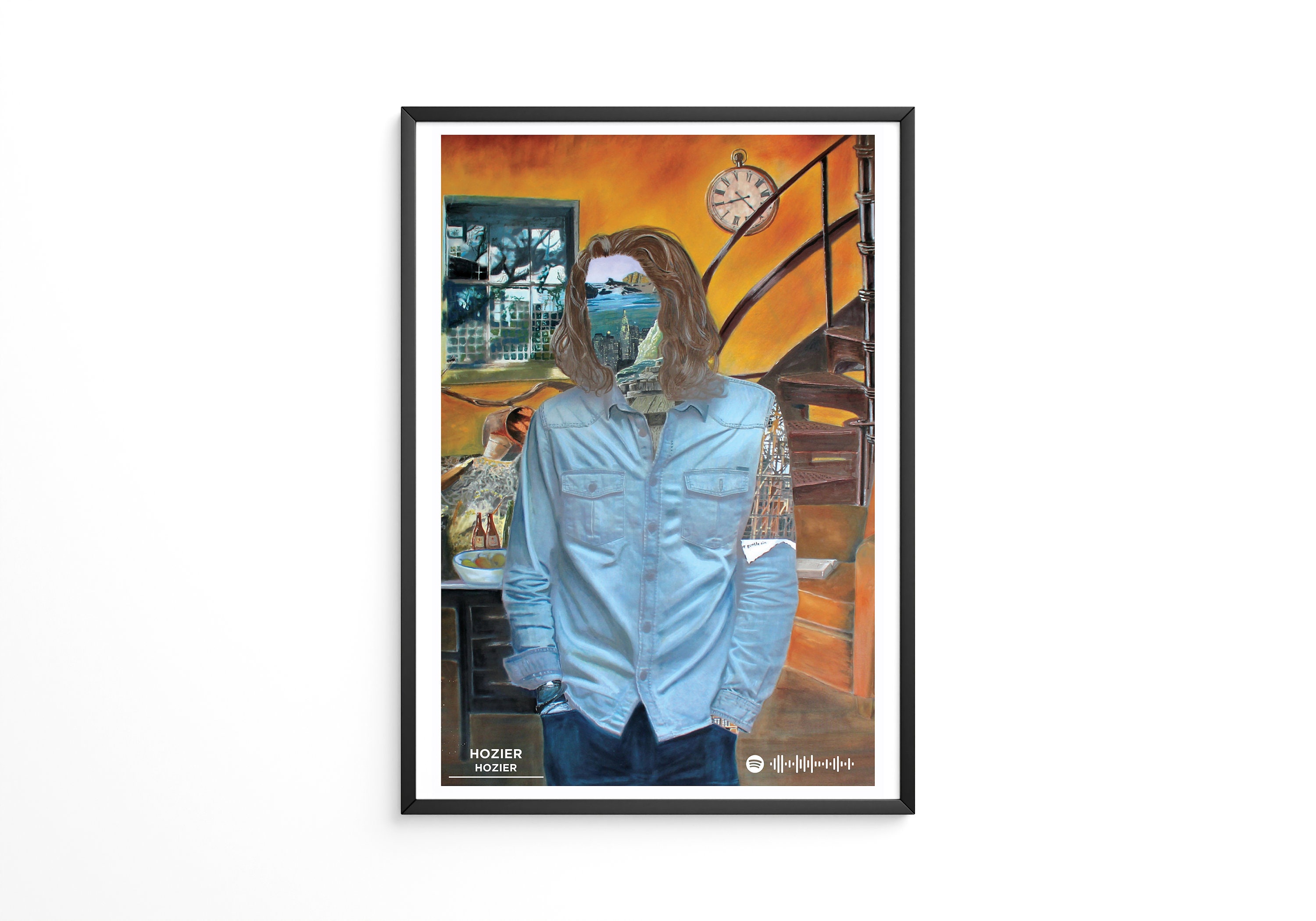 Hozier Hozier Album Poster / Album Cover Poster / Music Gift / Music