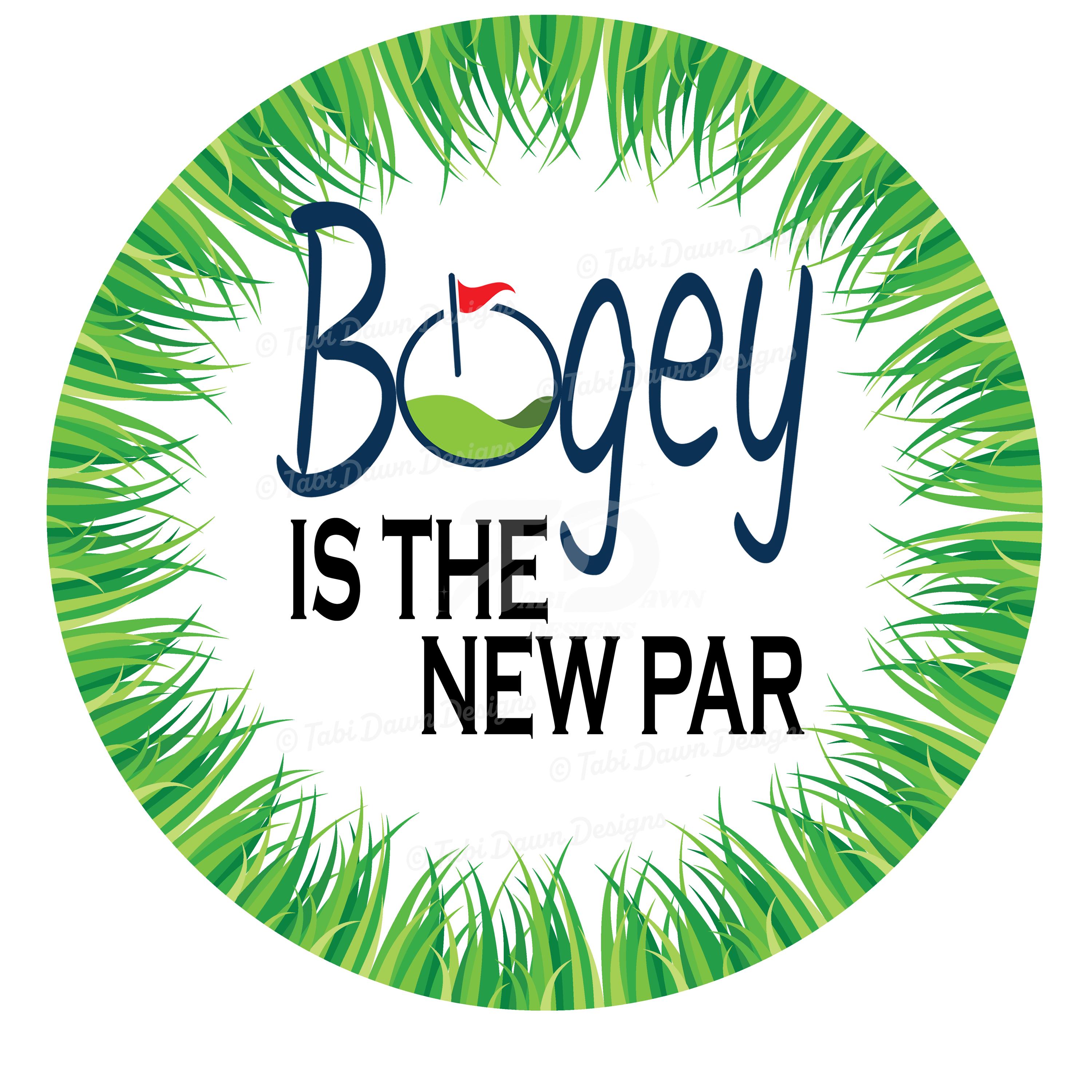 Bogey is the New Par Golf Design, Digital Download, Sublimation Wrap ...