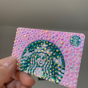 Bling Starbucks Geschenkkarte