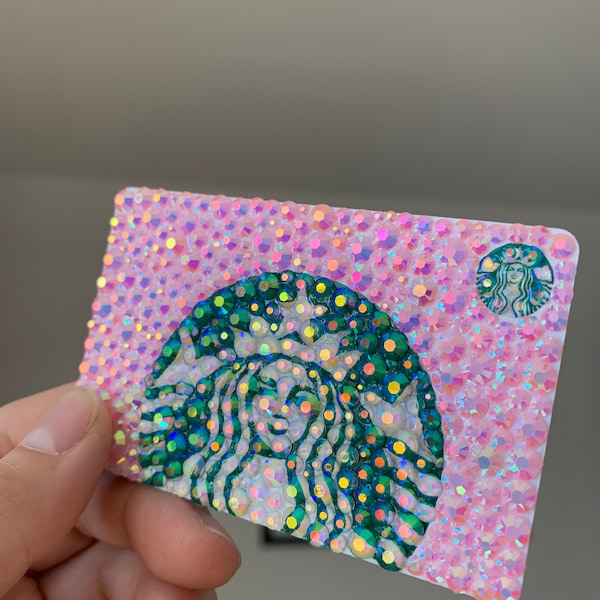 Bling Starbucks Gift Card