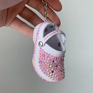 Bling Croc Keychain