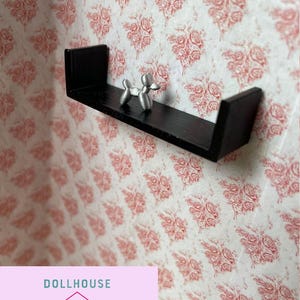 Dolls House 1/12th Scale Miniature ‘U shaped SHELF’ 3D print file, instant download