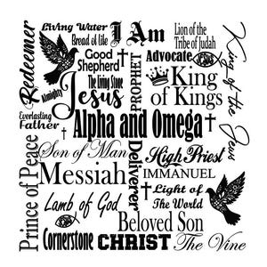 Nombres de Jesús, V4, PNG SVG