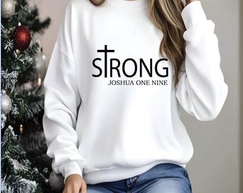 STRONG, Joshua 1:9,  PNG SVG