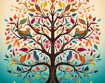 Tree of Life cross stitch pattern by KindGerman (digital format)