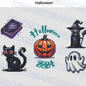 Halloween 2024    cross stitch pattern by KindGerman (digital format)