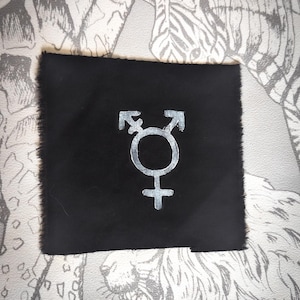 Transgender Symbol - Sew-on Patch