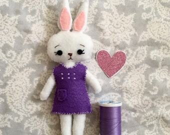 Woodland Felt Bunny