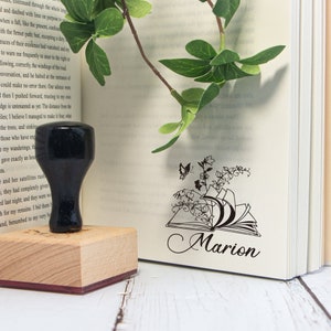 CUSTOM STAMP, Any Size/Design,Large stamp, Small stamp, personalised logo stamp. rubber stamp, business stamp, book stamp, wedding stamp. image 2