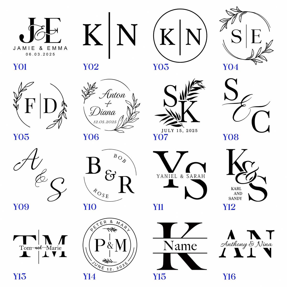 Monogram Embosser - Etsy