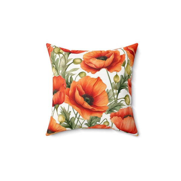 Flower Pillow Etsy