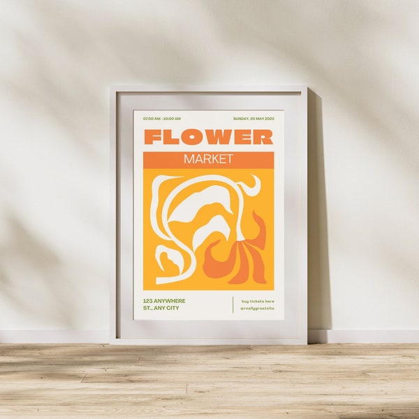 Poster, Poster, Flowers, Flowers, wall decoration, frame, design, digital file, Print, impression, style, house, art