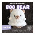 Boo Bear Crochet Pattern: Easy Amigurumi Ghost Bear (PDF Download) product logo