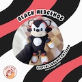 Black Hedgehog Pattern | DIGITAL ONLY | Advanced (Level 3/3) Crochet Instructions | Instant PDF Download | Amigurumi Fast Hedgehog