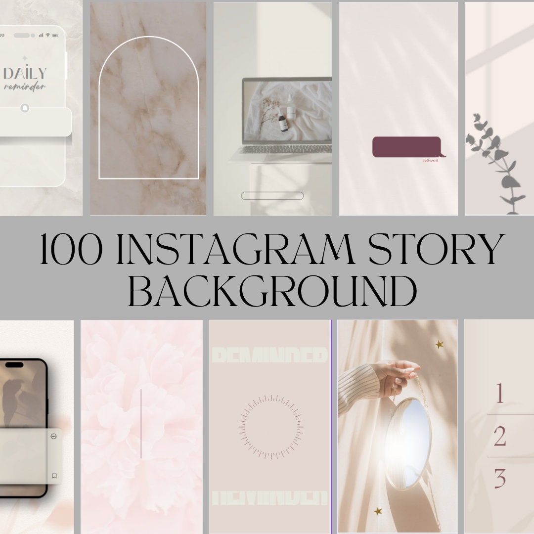 100 Instagram Story Backgrounds | Wallpapers | Template | Aesthetics ...