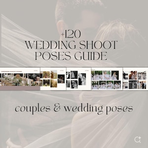 Guida alle pose per servizi fotografici di matrimonio / Pose di coppia / Pose estetiche per fidanzamento / Fotografia di matrimonio / Idee di posa / Ispirazione per la sposa
