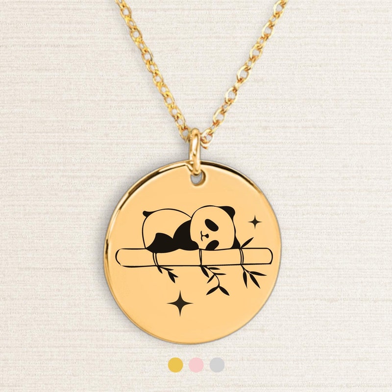 Panda Necklace - Etsy
