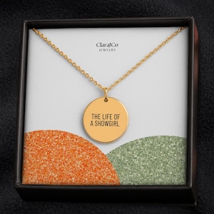 Life of a Showgirl Necklace - Etsy