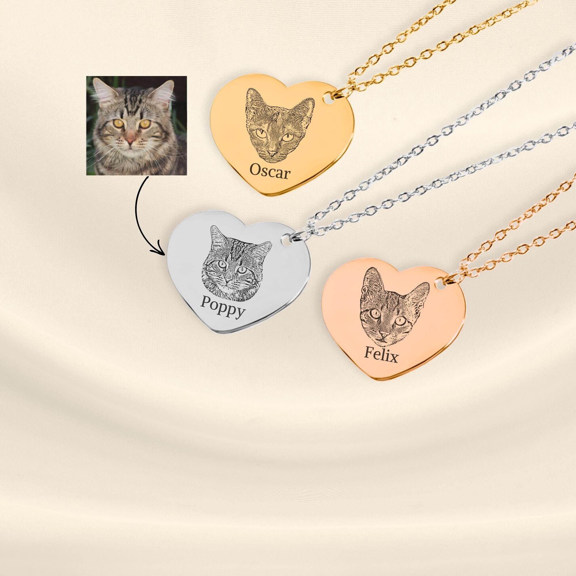 Mutter Tochter Kette ALBERTBAND Personalisierte Silberkette - Herz Anhänger Mit Namensgravur 925 Silber Personalisiert Schmuck