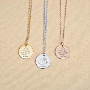 Available in three colors, gold, silver and rose gold