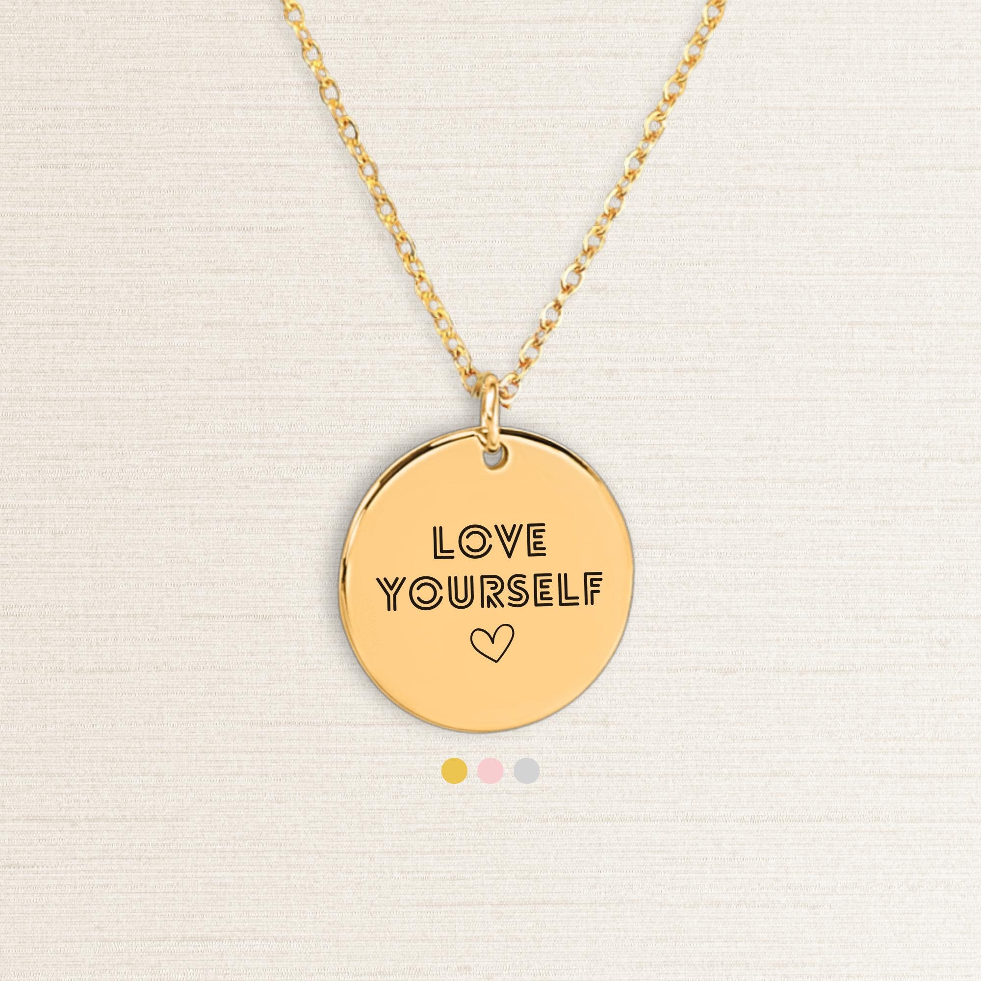 Bts Necklace Love Yourself - Etsy