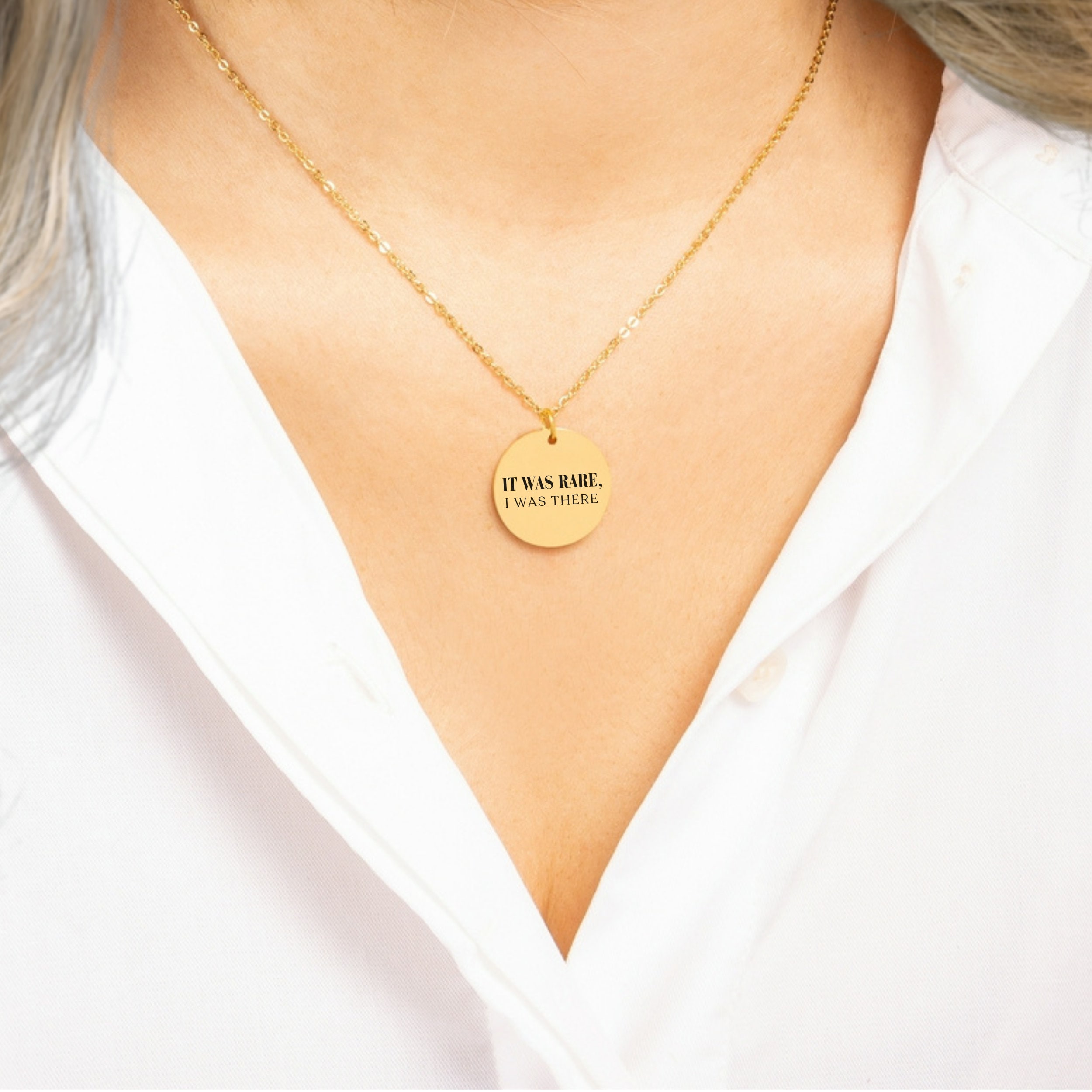 Personalized Eras Tour Necklace, Custom City And Date Concert Jewelry Gift For Her, It Was Rare Gift For Friend, Eras Memory Gift
