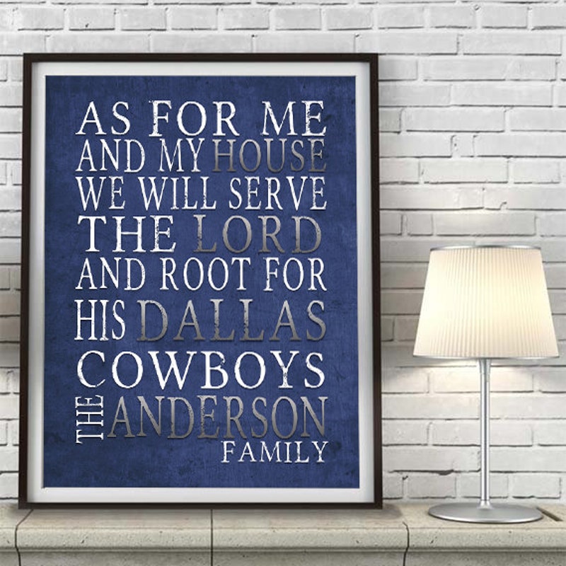 Dallas Cowboys Home Decor - Etsy