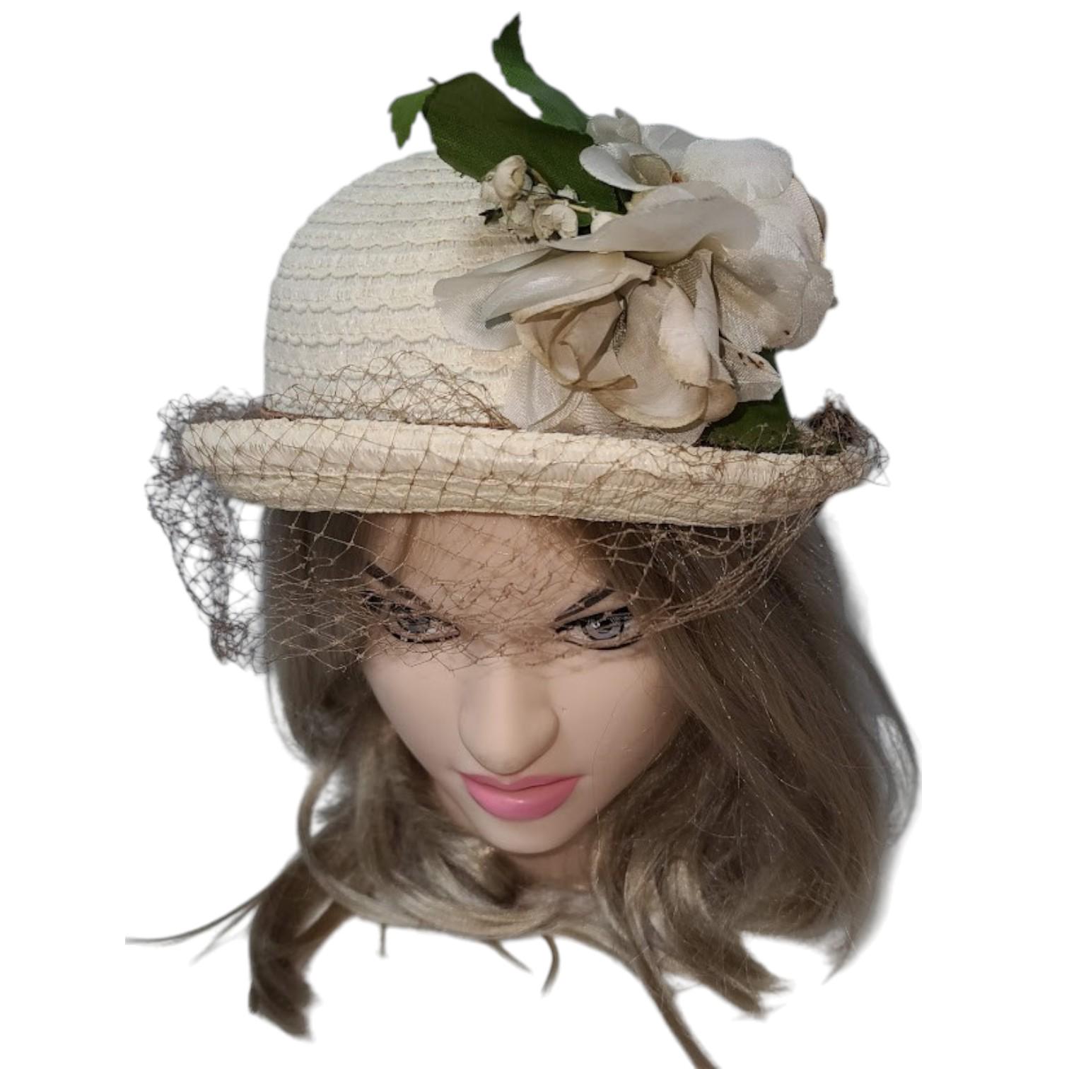 1930s Cream Hat - Etsy